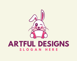 Rabbit Game Controller  logo design