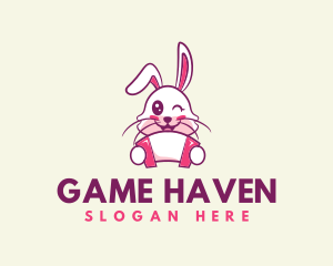 Rabbit Game Controller  logo design