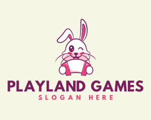 Game - Rabbit Game Controller logo design