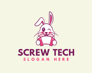 Rabbit Game Controller  logo design