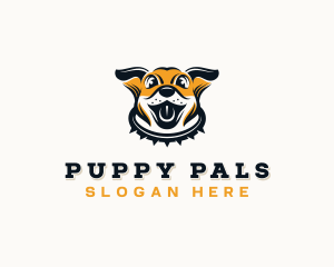 Pet Dog Puppy logo design