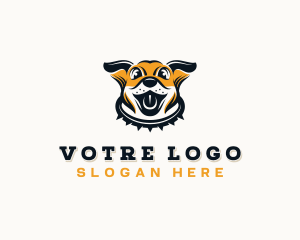 Pet Dog Puppy logo design