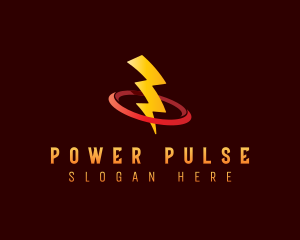 Wattage - Lightning Bolt Power logo design