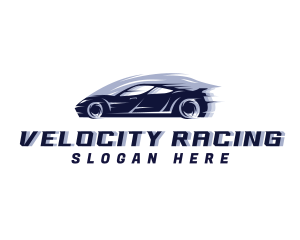 Car Auto Racing logo design