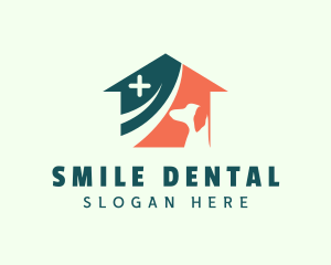 Shelter - Medical Dog House logo design