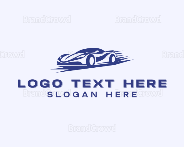 Fast Super Car Auto Logo