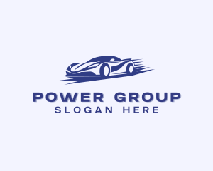 Fast Super Car Auto Logo