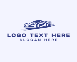 Speed - Fast Super Car Auto logo design