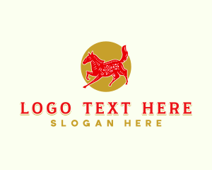 Zodiac - Astrology Zodiac Horse logo design