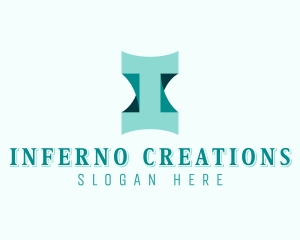 Creative Studio Letter I logo design