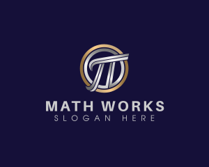 Math - Business Pi Company logo design