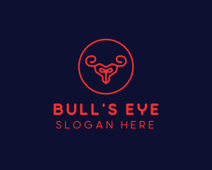 Red Evil Goat logo design