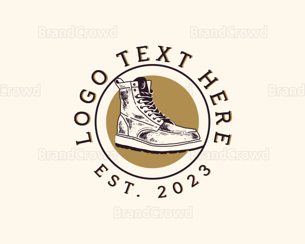 Boots Footwear Shoe Logo