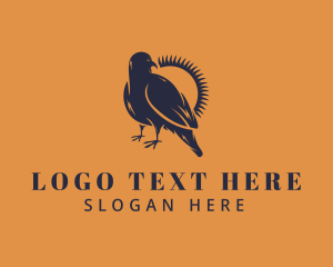 Shop - Bird Feathers Wildlife logo design