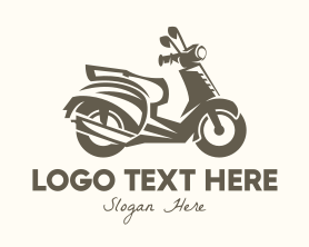 Vintage - Vintage Scooter logo design
