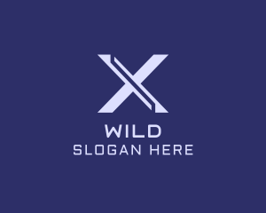 Digital - Startup Tech Letter X Business logo design