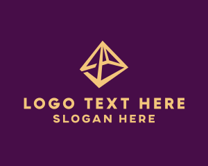 Insurance - Modern Tent Style logo design