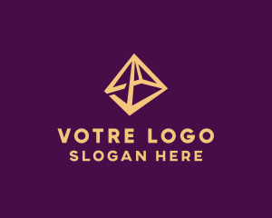 Pyramid - Modern Tent Style logo design