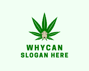 Female - Medicinal Female Marijuana logo design