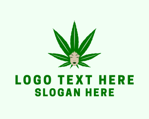 Medicinal Female Marijuana Logo