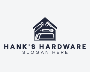 Carpentry Hardware Tools logo design