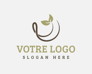 Simple Leaf Sprout Logo