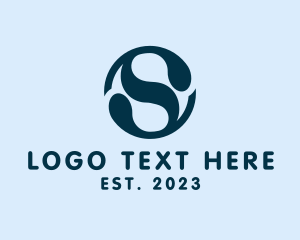 E Commerce - Professional Globe Letter S logo design
