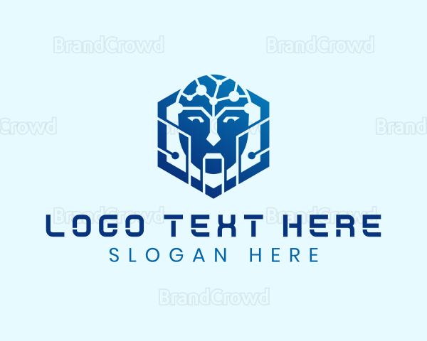 Hexagon Cyber Tech AI Logo