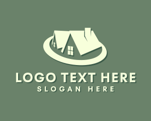 Roof - House Residence Property logo design