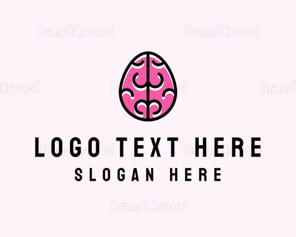 Smart Brain Egg Logo