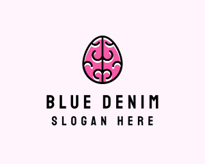 Smart Brain Egg logo design