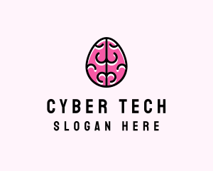 Organ - Smart Brain Egg logo design