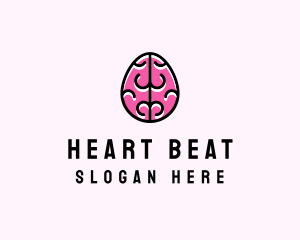 Smart Brain Egg logo design