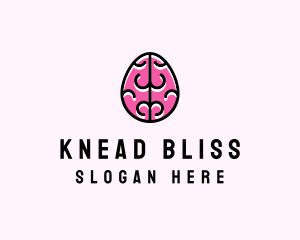 Smart Brain Egg logo design