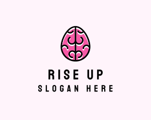 Smart Brain Egg logo design