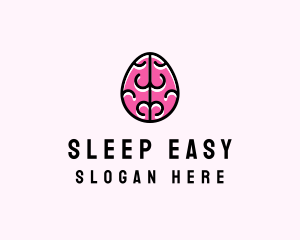 Smart Brain Egg logo design