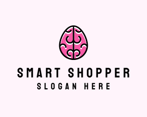 Smart Brain Egg logo design