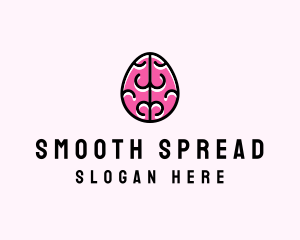 Smart Brain Egg logo design