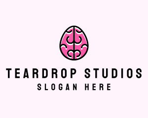 Smart Brain Egg logo design