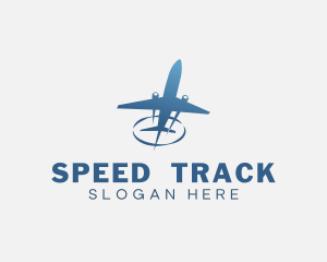 Flying Aircraft Airplane Logo