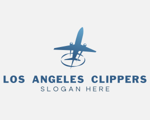 Pilot Cap - Flying Aircraft Airplane logo design