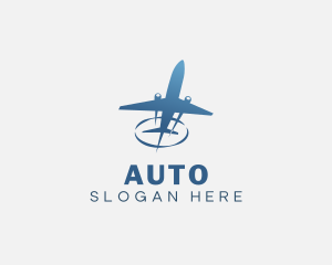 Flying School - Flying Aircraft Airplane logo design