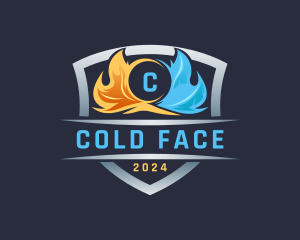 Cold Flame Ventilation logo design