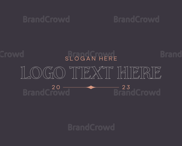 Expensive Luxury Boutique Logo