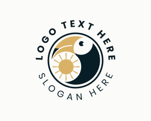 Sanctuary - Toucan Bird Aviary logo design