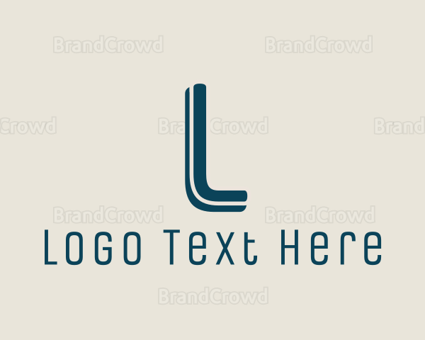 Minimalist Brand Letter Logo