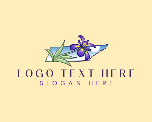 Elegant - Elegant Iris Flower logo design