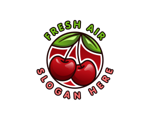 Sweet Cherry Fruit  logo design