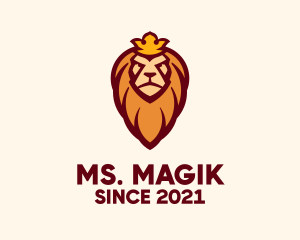 Leadership - Lion Head King logo design