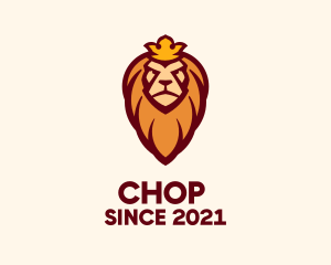 Cat - Lion Head King logo design